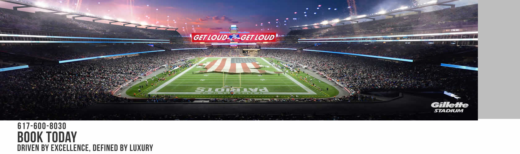 gillette stadium patriot game car service